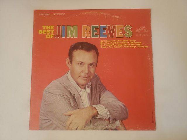 Jim Reeves The Best of Jim Reeves vinyl record