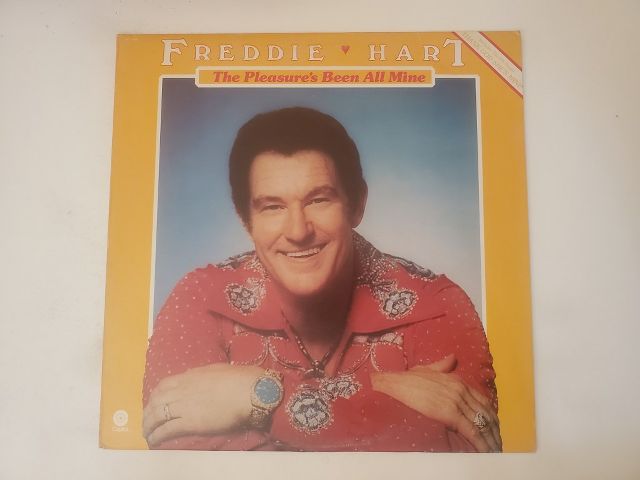 Freddie Hart The Pleasure's Been All Mine vinyl record