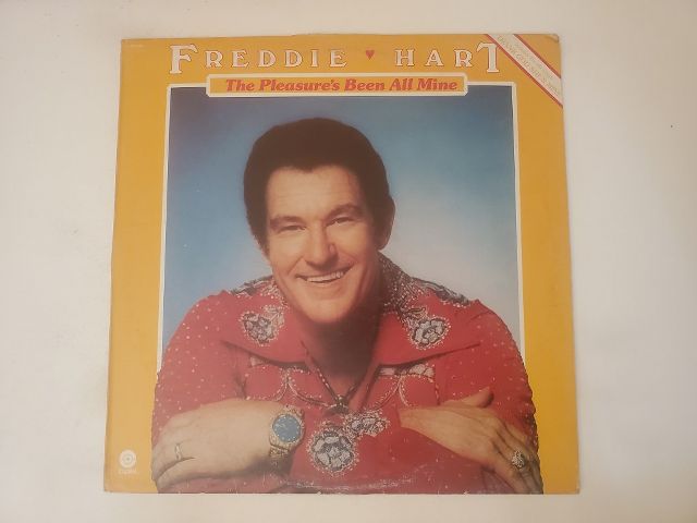 Freddie Hart The Pleasure's Been All Mine vinyl record