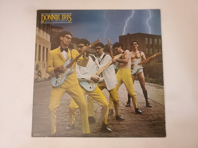 Donnie Iris Back on the Streets vinyl record