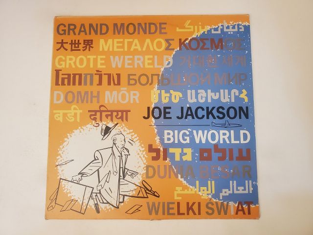 Joe Jackson Big World vinyl record