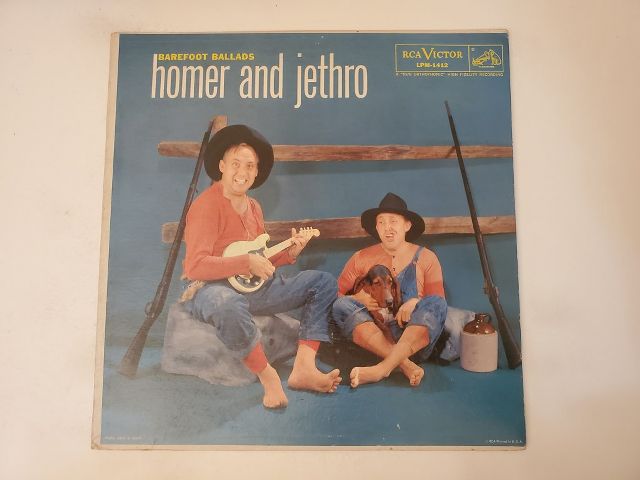 Homer and Jethro Barefoot Ballads vinyl record