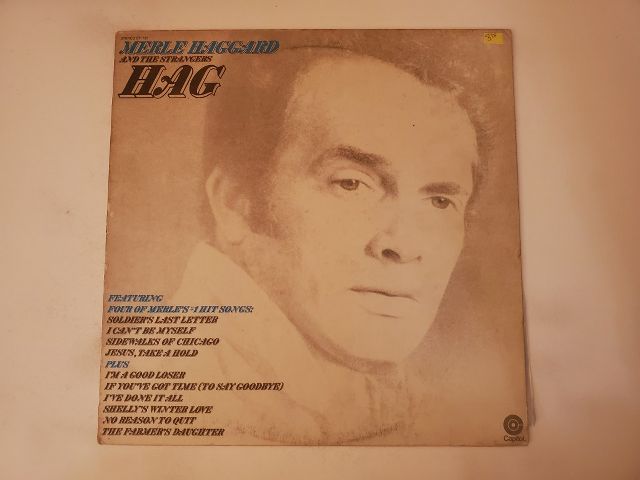Merle Haggard and The Strangers Hag vinyl record