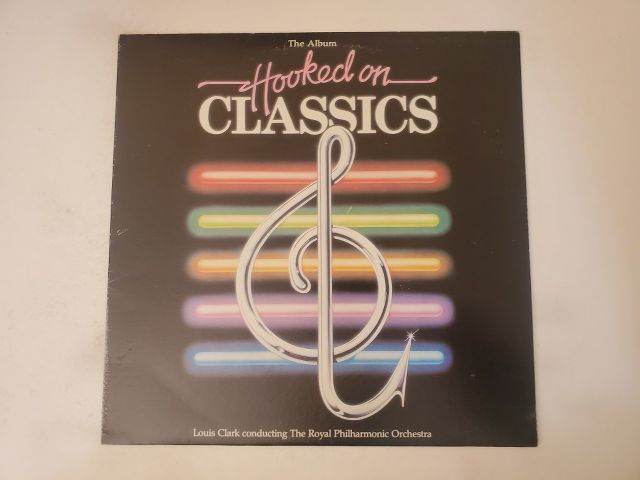 Louis Clark conducting The Royal Philharmonic Orchestra Hooked on Classics vinyl record