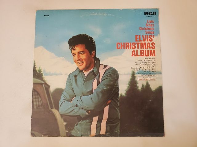 Elvis Presley Elvis' Christmas Album vinyl record