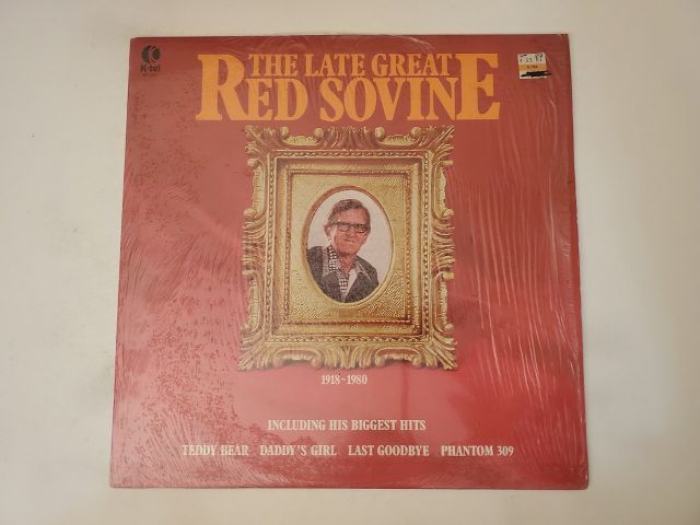 Red Sovine The Late Great Red Sovine vinyl record
