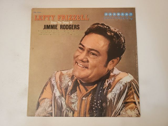 Lefty Frizzell Sings the Songs of Jimmie Rodgers vinyl record
