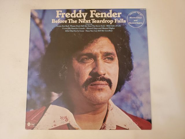 Freddy Fender Before the Next Teardrop Falls vinyl record