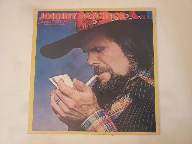 Johnny Paycheck Greatest Hits Vol. II vinyl record