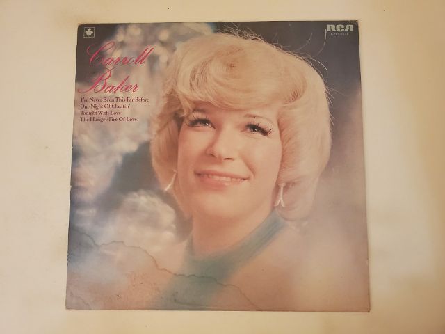 Carroll Baker I've Never Been This Far Before vinyl record