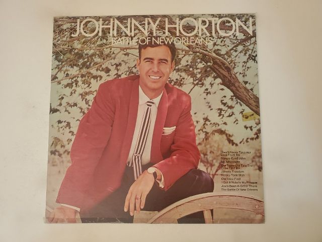 Johnny Horton Battle of New Orleans vinyl record