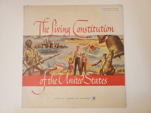 Unknown The Living Constitution of the United States vinyl record