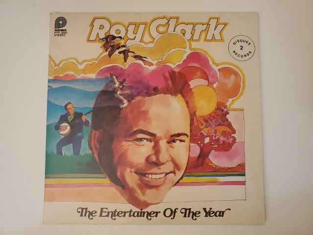 Roy Clark The Entertainer of the Year vinyl record