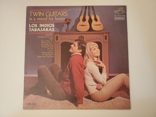 Los Indios Tabajaras Twin Guitars in a Mood for Lovers vinyl record