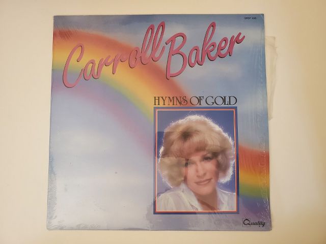 Carroll Baker Hymns of Gold vinyl record