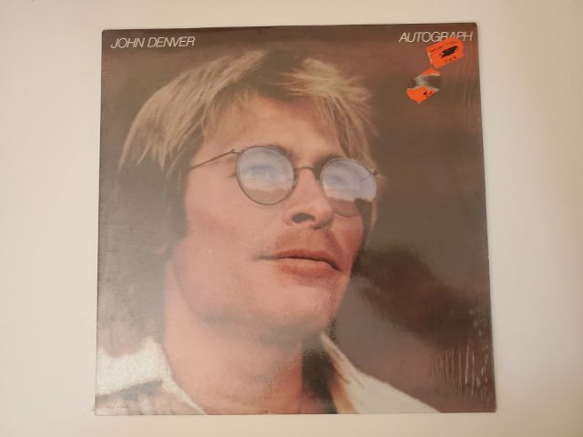 John Denver Autograph vinyl record