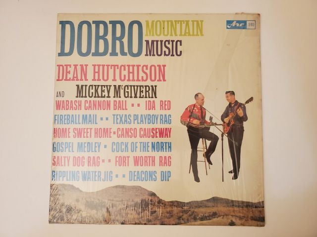 Dean Hutchison and Mickey McGivern Dobro Mountain Music vinyl record