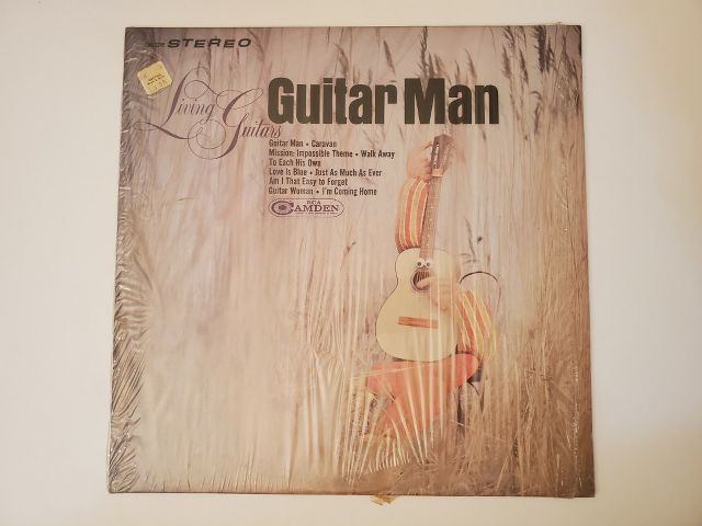 Living Guitars Guitar Man vinyl record