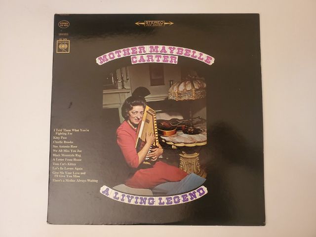 Mother Maybelle Carter A Living Legend vinyl record