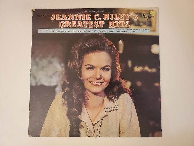 Jeannie C. Riley Greatest Hits vinyl record