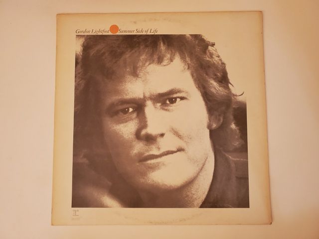 Gordon Lightfoot Summer Side of Life vinyl record