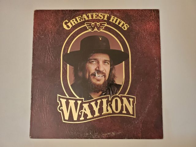 Waylon Jennings Greatest Hits vinyl record