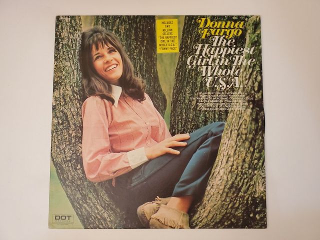 Donna Fargo The Happiest Girl in the Whole USA vinyl record