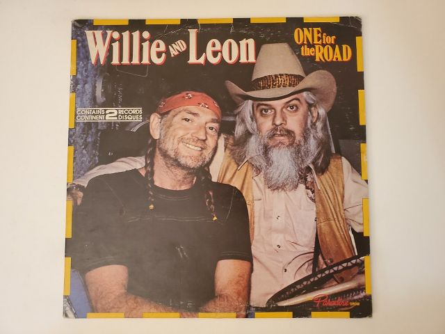 Willie Nelson and Leon Russell One for the Road vinyl record