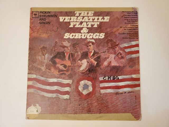 Flatt & Scruggs The Versatile Flatt & Scruggs vinyl record