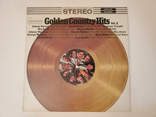 Various Artists Golden Country Hits Vol. 2 vinyl record