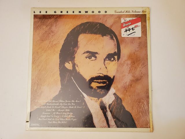 Lee Greenwood Greatest Hits Volume Two vinyl record