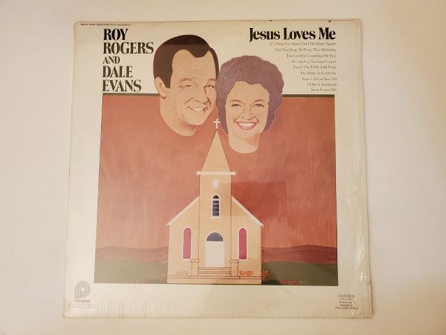 Roy Rogers and Dale Evans Jesus Loves Me vinyl record