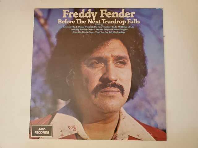 Freddy Fender Before the Next Teardrop Falls vinyl record