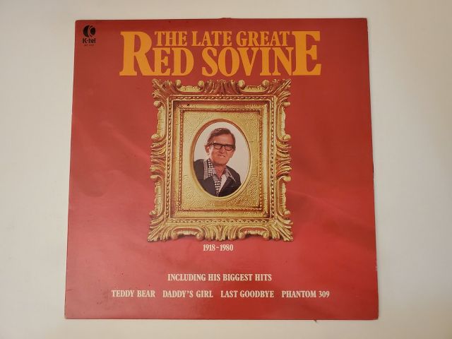 Red Sovine The Late Great Red Sovine vinyl record