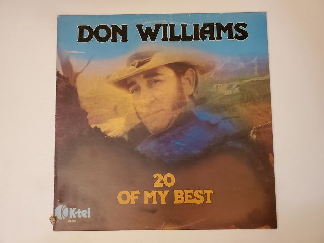 Don Williams 20 of My Best vinyl record