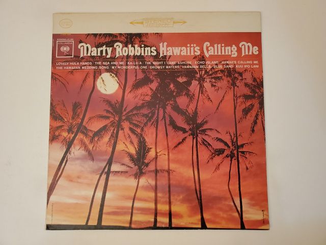 Marty Robbins Hawaii's Calling Me vinyl record