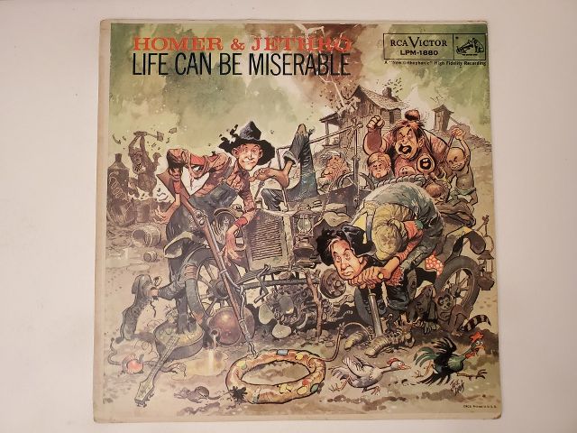 Homer & Jethro Life Can Be Miserable vinyl record