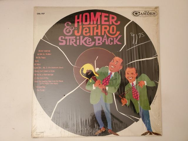 Homer & Jethro Strike Back vinyl record