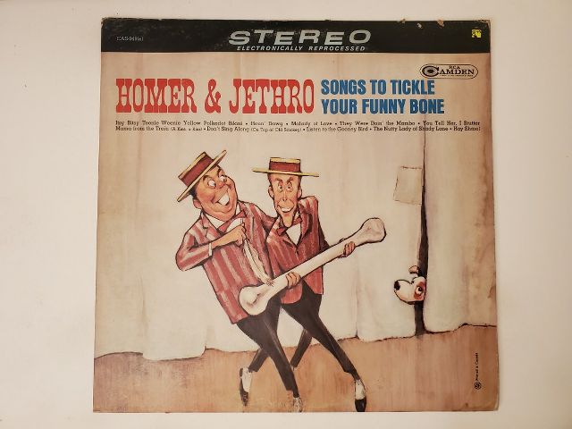 Homer & Jethro Songs to Tickle Your Funny Bone vinyl record