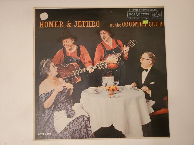 Homer & Jethro At the Country Club vinyl record