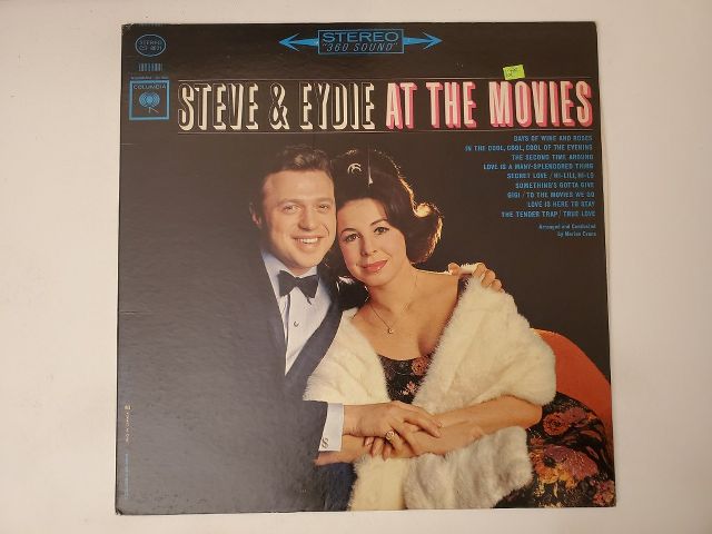 Steve & Eydie At the Movies vinyl record