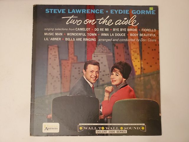 Steve Lawrence & Eydie Gorme Two on the Aisle vinyl record