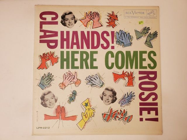 Rosemary Clooney Clap Hands! Here Comes Rosie! vinyl record