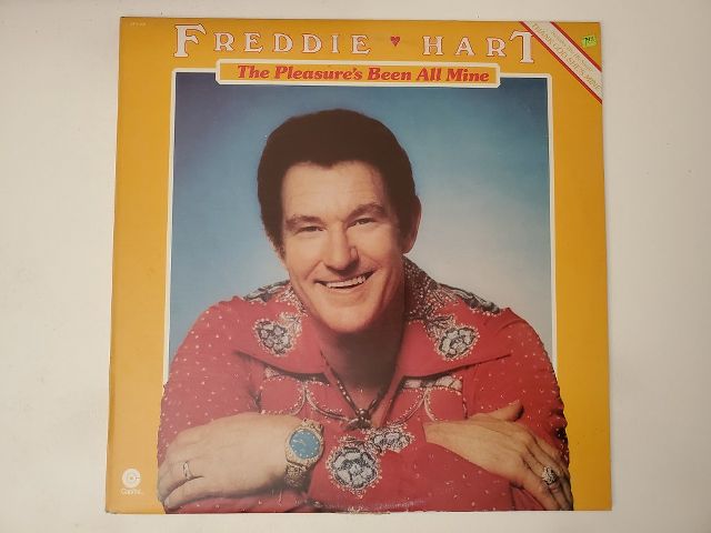 Freddie Hart The Pleasure's Been All Mine vinyl record