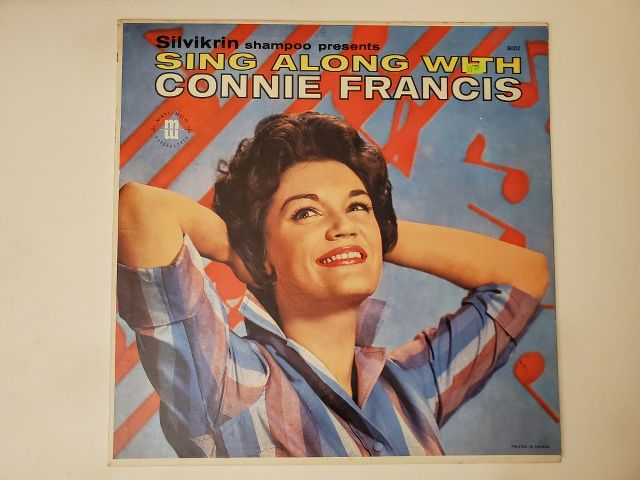 Connie Francis Sing Along with Connie Francis vinyl record