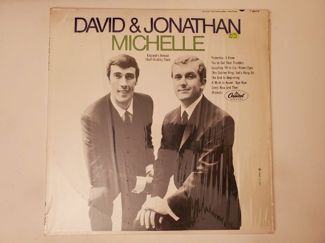 David & Jonathan Michelle vinyl record