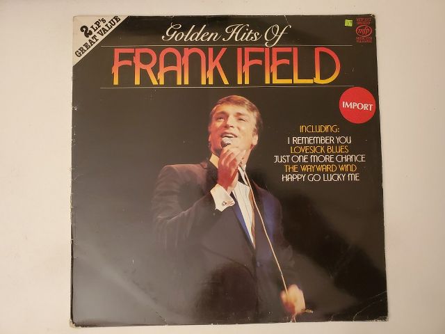 Frank Ifield Golden Hits of Frank Ifield vinyl record
