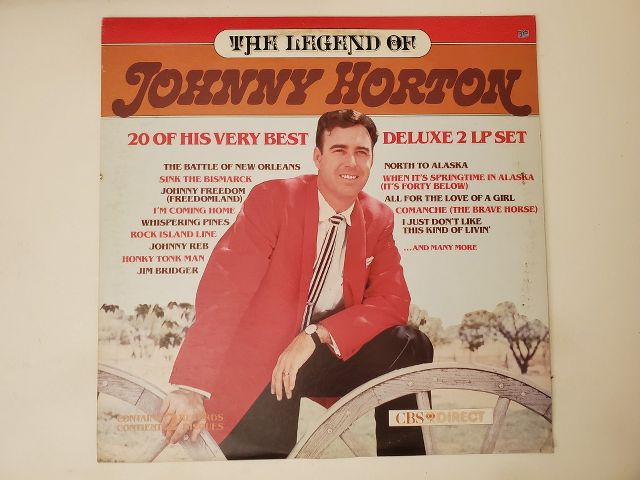 Johnny Horton The Legend of Johnny Horton vinyl record