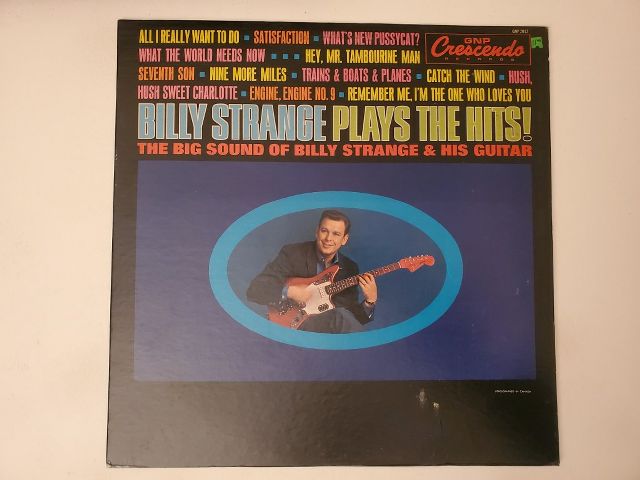 Billy Strange Billy Strange Plays the Hits vinyl record