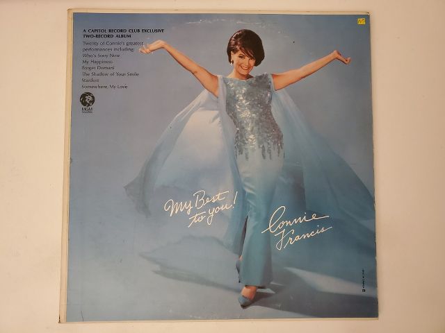 Connie Francis My Best To You vinyl record